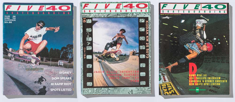 Hardcore produces the Five40 Skateboarding magazine to showcase the Australian skate scene